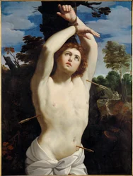 Sint Sebastiaan (schilderij op doek)