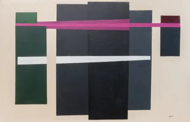 Suprematistische executie van Maximiliaan, 2017 (olieverf op doek)