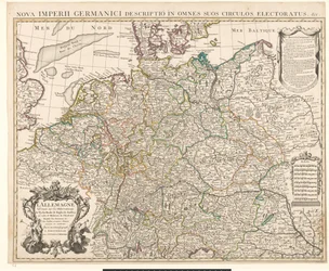 Kaart van Duitsland