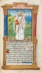 Gedrukt getijdenboek (Gebruik van Rome): fol. 108r, St. Bernardus van Clairvaux