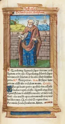 Gedrukt Getijdenboek Gebruik van Rome: fol. 99r, St. Peter, 1510