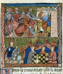 Johannes II Comnene belegerd Cesaree d Antiochië