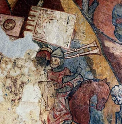 De dood van Guillem II van Montcada (Guillermo II) (1194-1229), tijdens de verovering van Majorca
