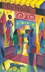 De Moda, 2013 (gouache op papier)