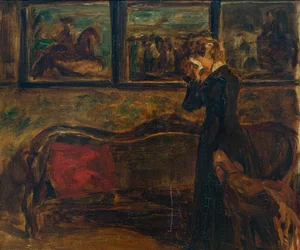 Huilende vrouw