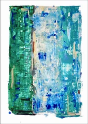Moderne abstracte oceaankleuren