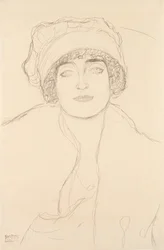Portret met een Hoed, 1917-118