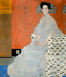 Portret van Fritza Riedler, 1906