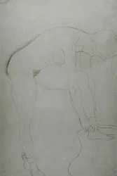 Staande Naakt met Opgetrokken Benen, ca.1907
