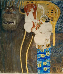 The " Beethoven Frieze ", detail