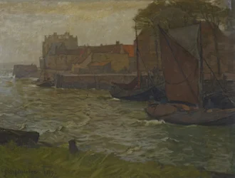 In de haven van Veere