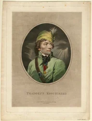 Portret van Tadeusz Kosciuszko 1746-1817