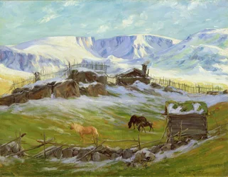 Ochtendsun boven de berg, Vaga