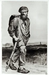 Jean Valjean, illustratie uit 