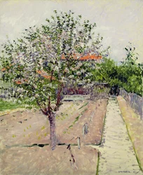 Appelboom in bloei, c.1885