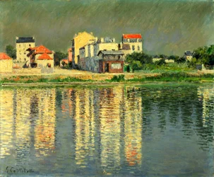 Oevers van de Seine bij Argenteuil, 1889