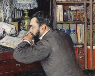 Portret van Henri Cordier (1849-1929), docent aan de School voor Oosterse Talen, 1883