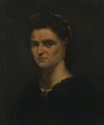 Portret van een dame