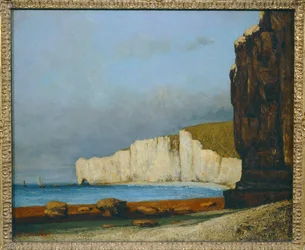 Kustlandschap (olieverf op doek)