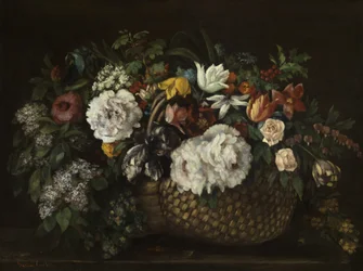 Bloemen in een Mand