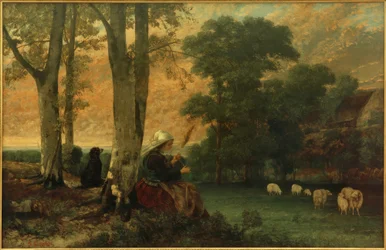 De herderin
