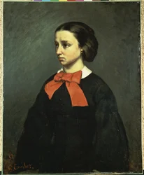 Portret van Mlle. Jacquet, 1857