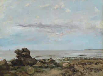 Het strand van Trouville