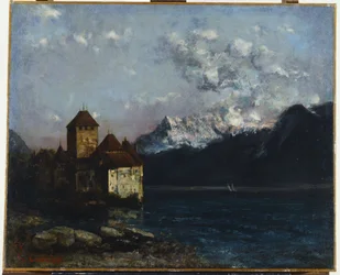 Het kasteel van Chillon, 1877