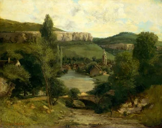 Uitzicht op Ornans