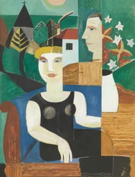 De kunstenaar en zijn vrouw in het maanlicht (Wij in Deurle)