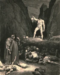 Aan het haar droeg het het afgesneden lid, lantaarngewijs hangend in de hand, ca. 1890