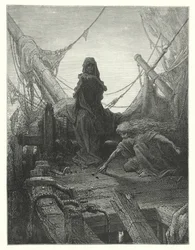 Gustave Doré illustratie voor Coleridge