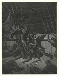 Gustave Dore illustratie voor Coleridge