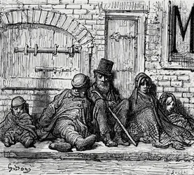 Dakloos!, 1872