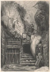 Rue de la Vieille lanterne [De Zelfmoord van Gérard de Nerval]