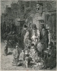 Sloppenwijken van Londen