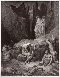 Inferno, Canto 29: Virgil berispt Dante