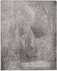 De Goddelijke Komedie, Purgatorio, Canto 27: Dante