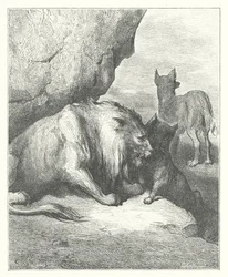 De Fabels van La Fontaine: De Leeuw, de Wolf en de Vos