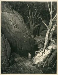 De Hel van Dante Alighieri (de Goddelijke Komedie) geïllustreerd door Gustave Doré. Franse editie van 1861. 