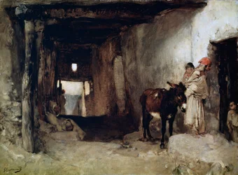 Een huis in de Sahara, 1880s