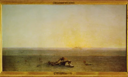 De Sahara, ook bekend als De Woestijn (schilderij op doek)