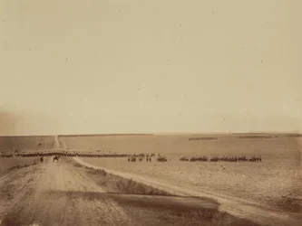 Manoeuvres, Camp de Châlons, 1857