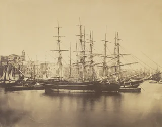 Schepen in de haven, Sète