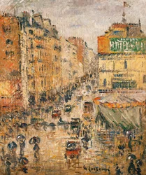 Rue de Clignancourt, Parijs, ca. 1924