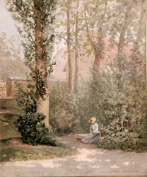 In het park