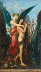Hesiod en de muze