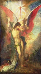 St. Sebastian en de engel, ca. 1876