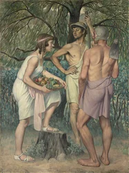 Terugkeer van de velden (drieluik, lateraal deel)