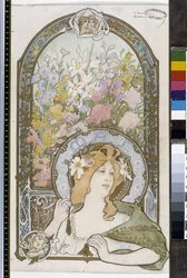 Art Nouveau: poster door Gustave Salge